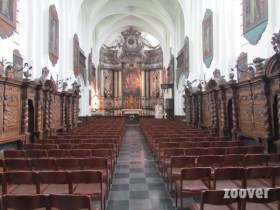 interieur van de basiliek van Kortenbos