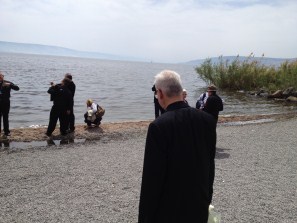 aan het meer van Galilea waar Jezus zijn leerlingen riep