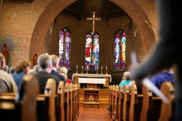 kijkje in de kapel van het Julianaklooster