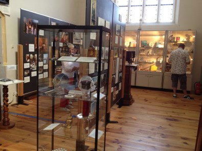 De tentoonstelling op het oksaal in Schagen