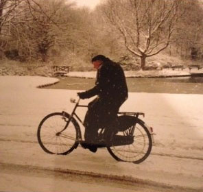 Een kenmerkende foto van Jos Hilgersom die ik kreeg toegestuurd