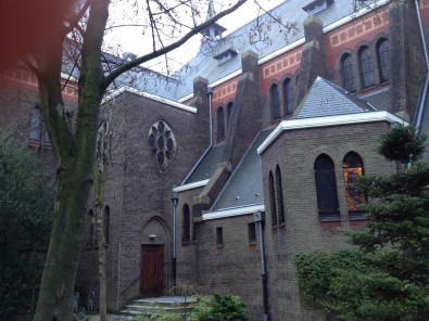 een hoekje van de Vredeskerk...