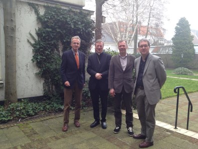 Diocesane Commissie Caritas na afloop van de vergadering