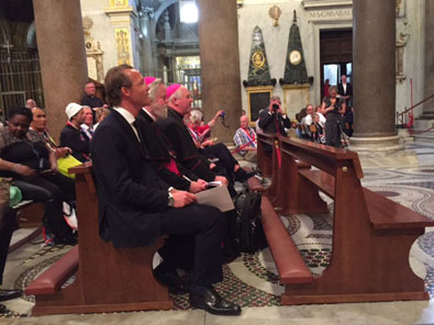 Dodenherdenking in Rome met prins Jaime