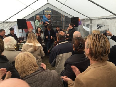 Presentatie Josephhuis in de tent