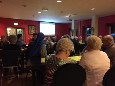 vrijwilligers bijeen in het Julianaklooster