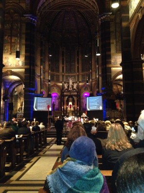 Jongerenviering in de St. Nicolaasbasiliek