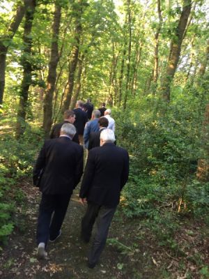 DPR op excursie over het terrein van De Tiltenberg