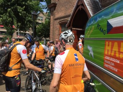 Naar de WJD op de fiets