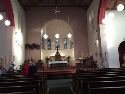 Interieur van de kerk van Wormerveer