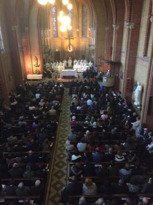 Volle kerk voor zilveren Redemptoris Mater-seminarie