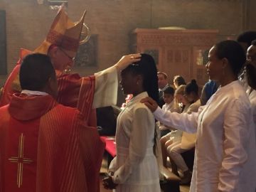 anointing with h. chrism