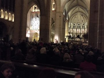 Kathedraal vol voor Lessons and Carols