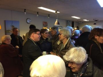 tijdens de receptie tijdens de receptie