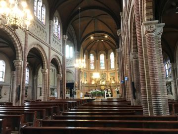 Interieur van de Sint Victorkerk