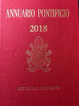 het pauselijk jaarboek 2018
