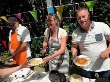 De wafelbakkers van de Dionysiusparochie