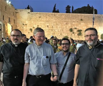 Pelgrimage priesters afgesloten in Jeruzalem