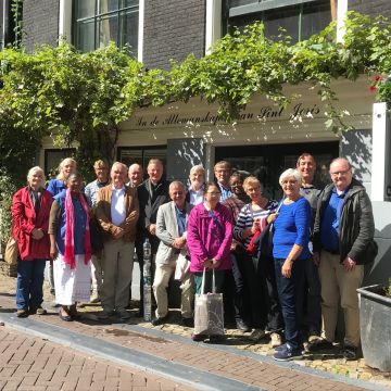 deelnemers aan het bezoek