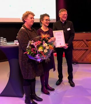 met de winnaars van de identiteitsprijs