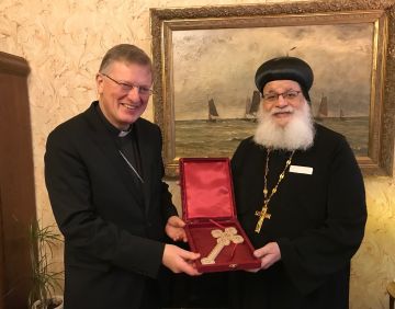 Bezoek van bisschop Arseny
