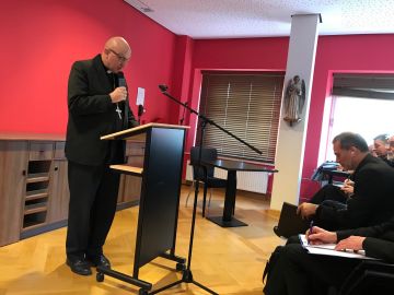 Mgr. Dominique Rey over nieuwe evangelisatie in Heiloo