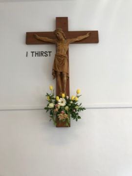 Het kruis in de kapel