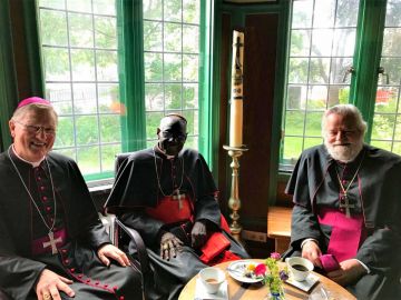 Karinaal Robert Sarah in de Haarlemse kathedraal