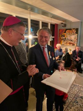 Voorzitter Sint Jacobs Godshuis neemt afscheid