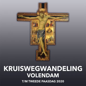 Kruiswegwandeling in Volendam