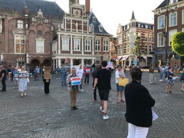 Op Corona-afstand, voor de kinderen in de kampen