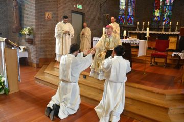 Sacramentsdag in het seminarie