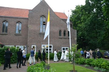 Sacramentsdag in het seminarie