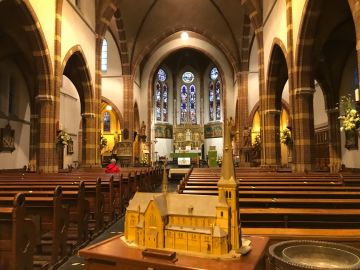 interieur kerk in Monnickendam