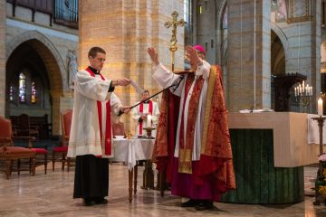 Vormselviering in de kathedraal