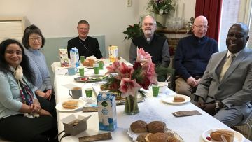 Op bezoek in de Blessed Trinity parish in Amsterdam