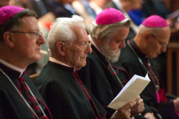 Mgr. De Groot bij zijn afscheid als Vicaris-generaal