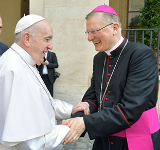 Met paus Franciscus op weg naar de Synode