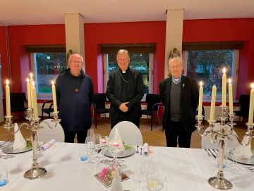 Kapittel van Gent met bisschop Lode van Hecke op bezoek