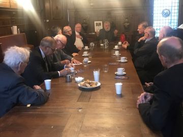 Kapittel van Gent met bisschop Lode van Hecke op bezoek