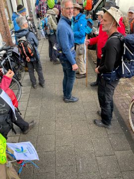 Pelgrims voor klimaat in Haarlem