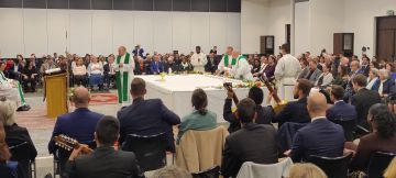 Eucharistie bij Driedaagse bijeenkomst Neocatechumenale Weg