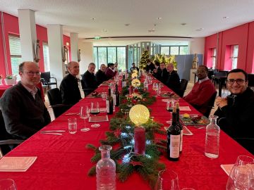 Kerstdiner in het seminarie