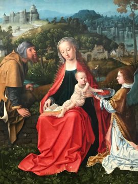 Sint Omaars (museum Sandelin), Maria met Kind
