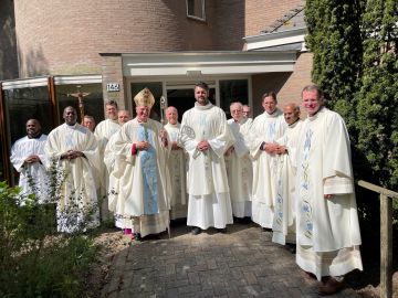 Diakenwijding van Mike Nagtegaal in Heiloo