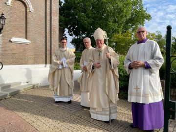 Vormsel voor de Noordkop in Anna Paulowna