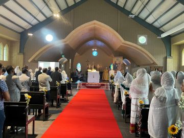 Eritrese katholieken bijeen voor Qidste selase