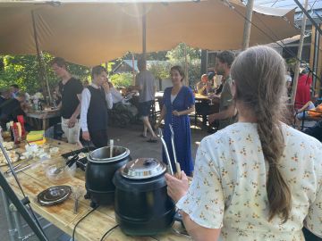 Op bezoek bij de familievakantieweek van de St. Agneskerk