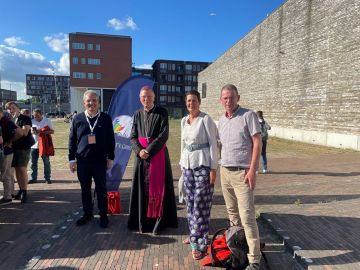 met Marco Impagliazzo, Hilde Kieboom en Colm Dekker met Marco Impagliazzo, Hilde Kieboom en Colm Dekker
