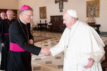 Bezoek aan de paus tijdens Ad Limina